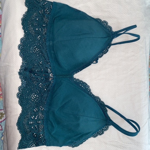 Target Intimates & Sleepwear Turquoise Lace Bralette Target Medium